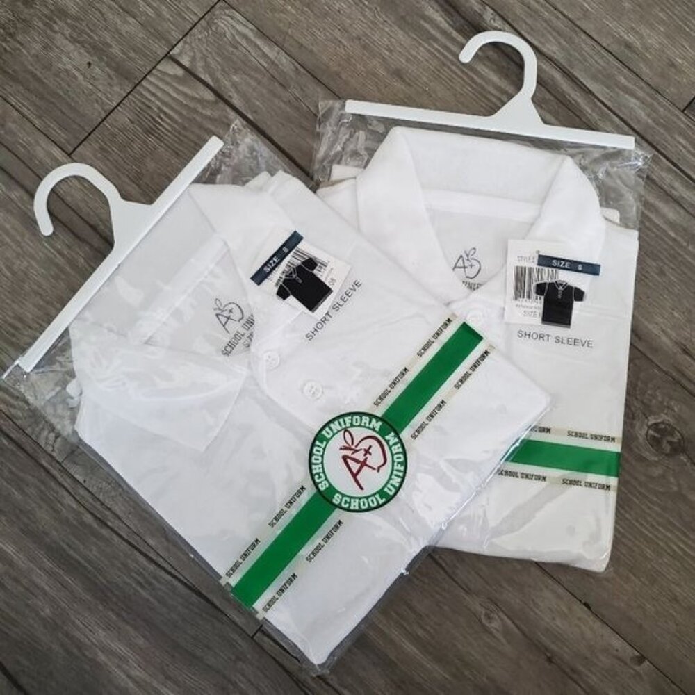 School Uniform White color Size‎ 8 brand new